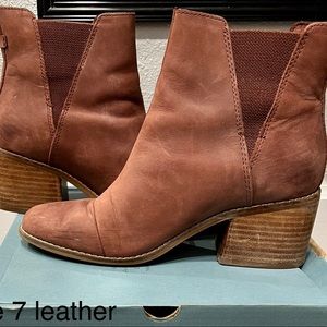 Tom’s Esme Henna leather boot